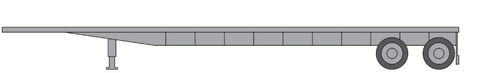 Flatbed Trailer – Versatile Truck Trailer (48 & 53 ft)