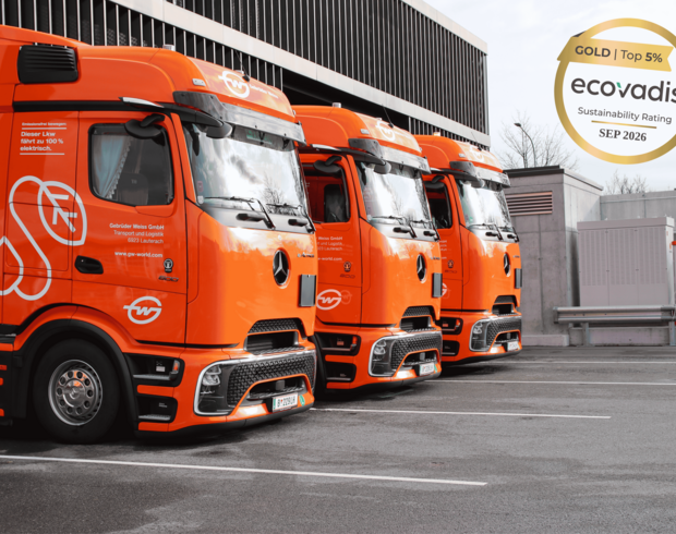 Gebrüder Weiss Achieves Gold in International Sustainability Rating
