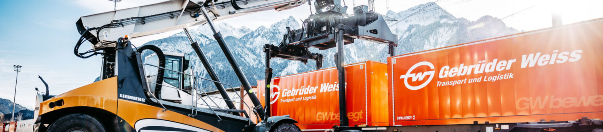 Intermodal Transporte mit Gebrüder Weiss Intermodal Transporte mit Gebrüder Weiss