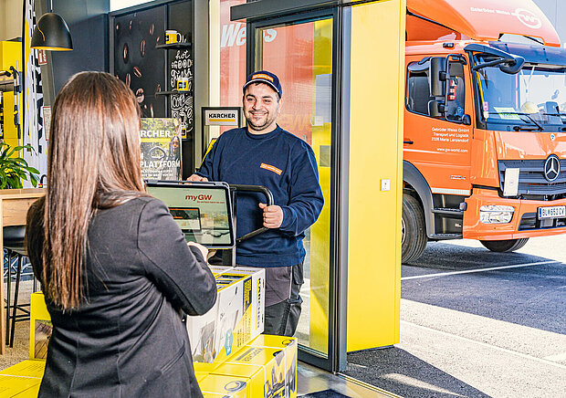 Kontraktlogistik für Kärcher