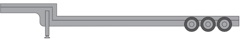Extendable Drop Deck – Truck Trailer Type for Long Loads