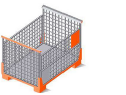 Euro pallet cage