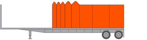 Conestoga Trailer – Covered Flatbed Truck Trailer