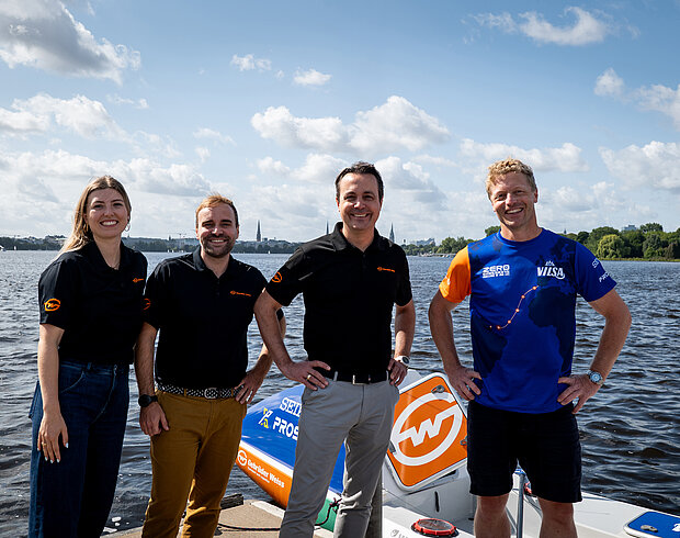 Mit dem Stand-Up-Paddle-Board über den Atlantik: Gebrüder Weiss unterstützt Weltrekordversuch