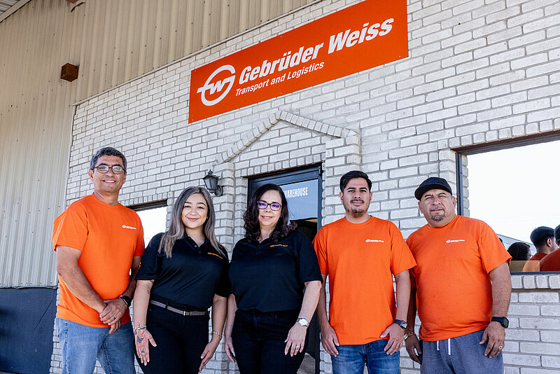 The Gebrüder Weiss Laredo Warehouse Team