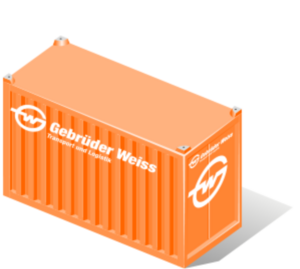 High Cube Seefrachtcontainer Maße