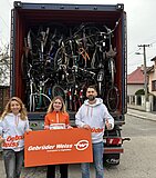 Gebrüder Weiss Slovensko organizuje multimodálnu prepravu 130 bicyklov na Madagaskar